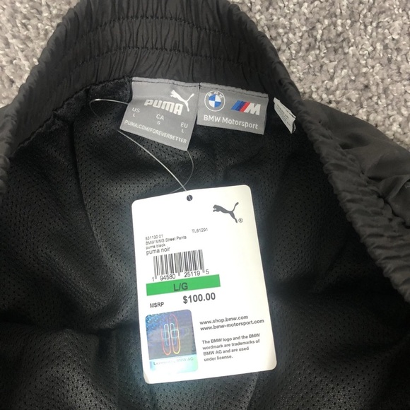 ✔️PUMA BMW MOTORSPORT SWEATPANTS JOGGERS - Picture 12 of 12